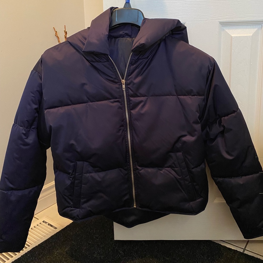 Cropped Puffer Jacket